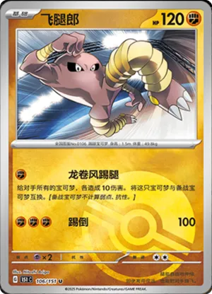 Hitmonlee Pokeball Holo
