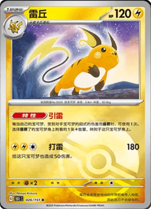 Raichu Pokeball Holo