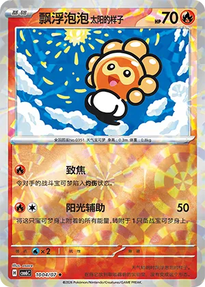 Sunny Form Castform