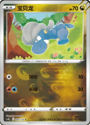 Bagon Reverse Holo