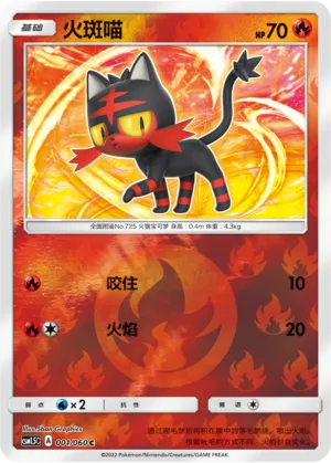 Litten Reverse Holo