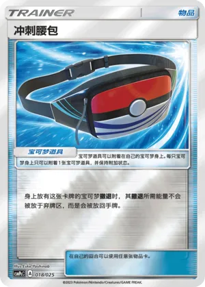 Dashing Pouch Reverse Holo