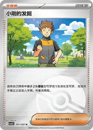 Brock's Scouting Pokeball Holo