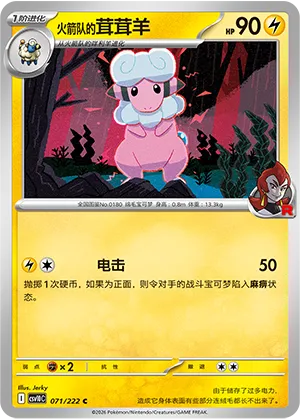 Team Rocket's Flaaffy