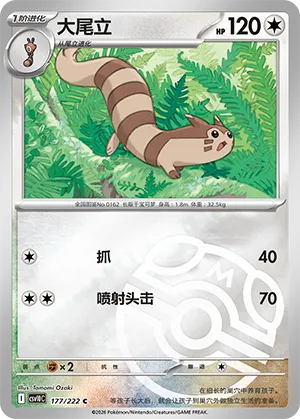 Furret Master Ball Holo