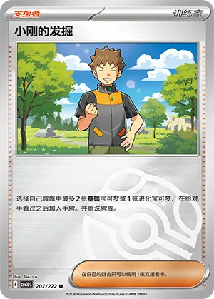 Brock's Scouting Master Ball Holo