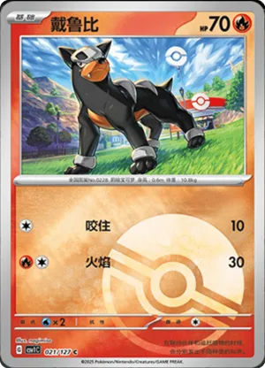 Houndour Pokeball Holo