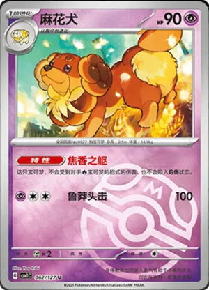 Dachsbun Master Ball Holo