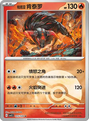 Paldean Tauros Pokeball Holo