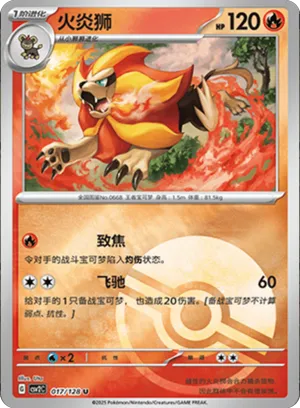 Pyroar Pokeball Holo