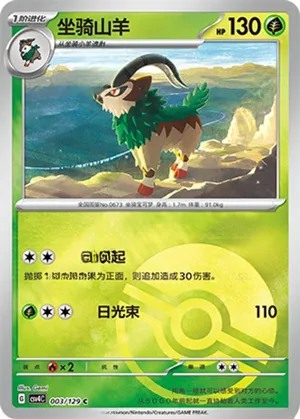 Gogoat Pokeball Holo