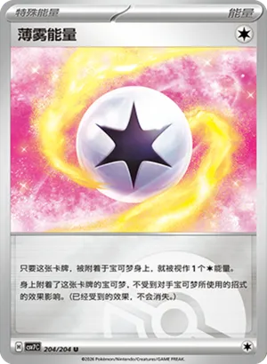 Mist Energy Pokeball Holo