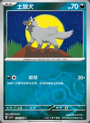 Poochyena Master Ball Holo
