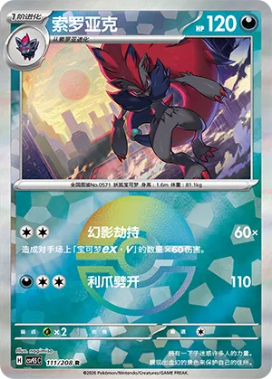 Zoroark Pokeball Holo