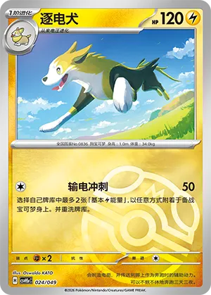 Boltund Master Ball Holo
