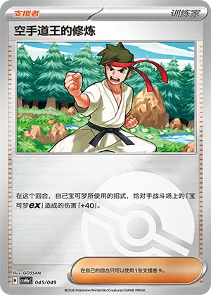 Black Belt's Training Pokeball Holo