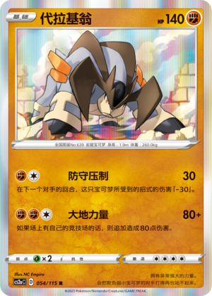 Terrakion 054/258 Vivid Portrayals - Set A