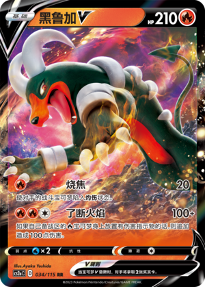 Houndoom V 034/258 Vivid Portrayals - Set A