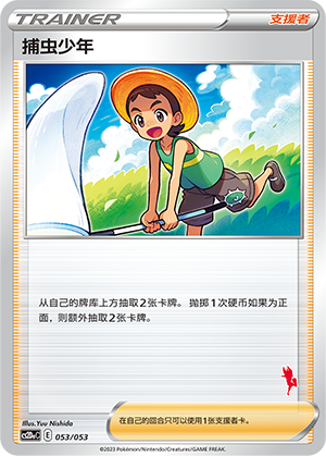 Bug Catcher 053 Family Pokémon Trading Card Game