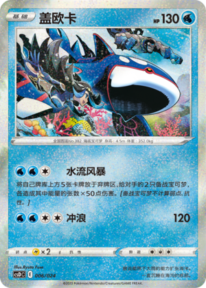 Kyogre 006 Poké Ball Gift Box: Legendary Pikachu Celebration