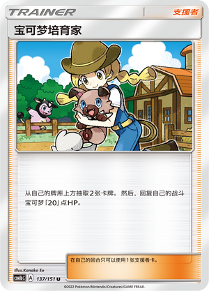 Pokémon Breeder 137/355 Storming Emergence - Set B
