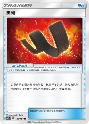 Karate Belt 133/343 Shining Synergy - Set B