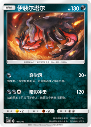 Yveltal 180 Shining Synergy GX Starter Deck