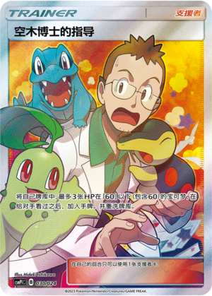 Professor Elm's Lecture 030 Battle Party Set Reward Pack