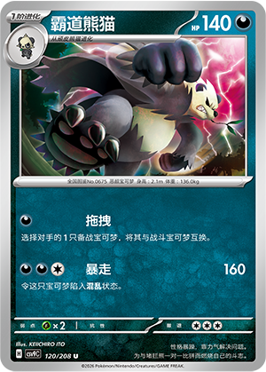 Pangoro 120 Stellar Crystal