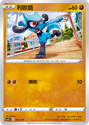 Riolu 073 Battle Party: Shared Dream