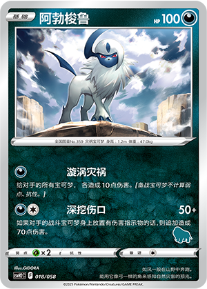 Absol 018 Happy Set 2: Lucario & Greninja & Zamazenta & Mabosstiff