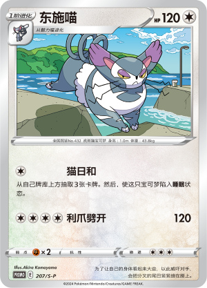 Purugly 207/220 Sword & Shield Promos