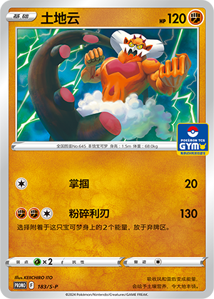 Landorus 183/220 Sword & Shield Promos