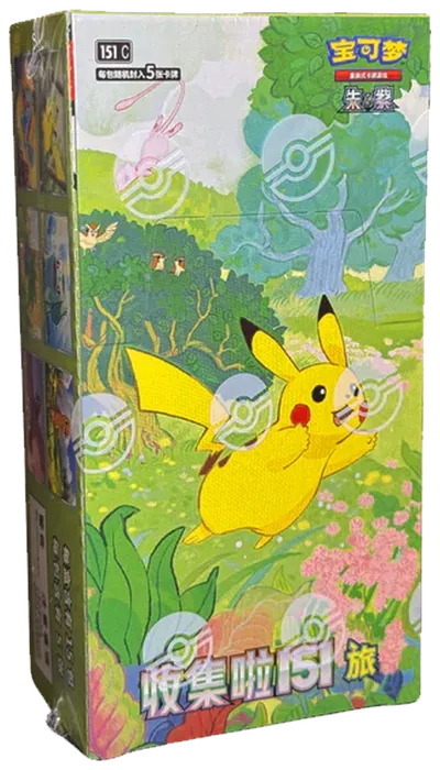 Booster Box (5-card packs): Collect 151 Journey