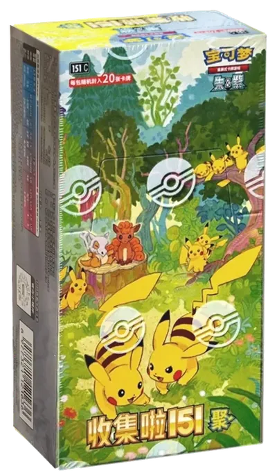 Booster Box (20-card packs): Collect 151 Gathering